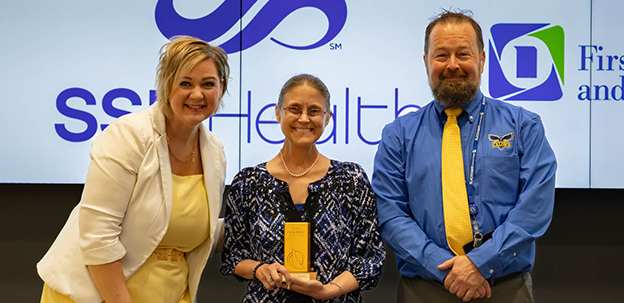 2025 Staff of the Year Golden Brick Award winner